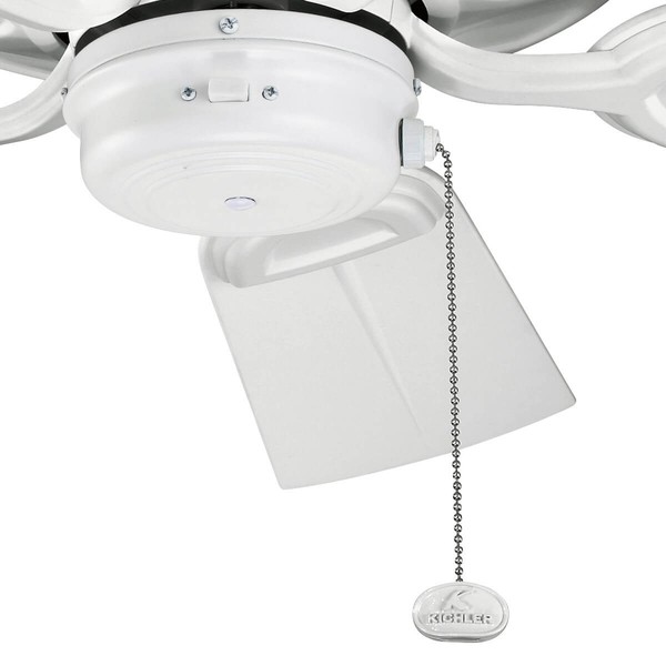 Elstead Kevlar leiser Deckenventilator Ø107cm IP44 Außenbereich