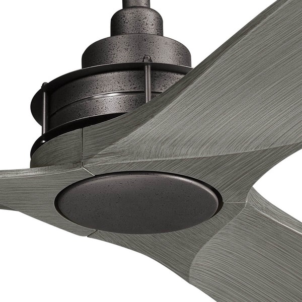 Elstead Ried leiser Deckenventilator Ø142cm + Fernbedienung