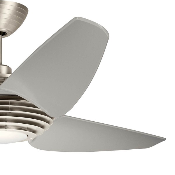 Elstead Voya leiser Deckenventilator mit LED Licht Ø152cm DC-Motor + Fernbedienung