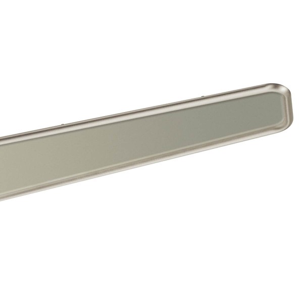 Elstead Xety leiser Deckenventilator mit LED Licht Ø142cm + Fernbedienung Champagner