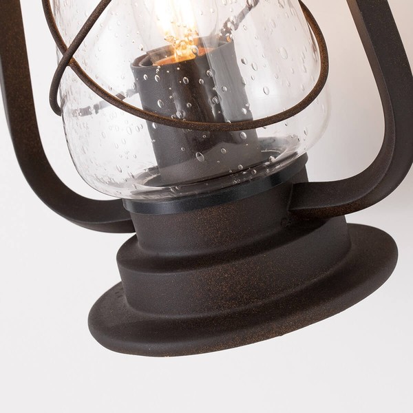Elstead Miners Außen-Wandleuchte E27 Alte Bronze IP44