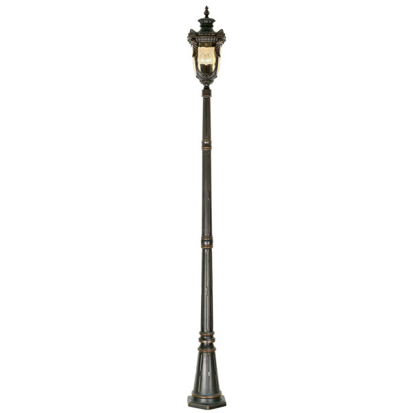 Elstead Philadelphia Außen-Stehleuchte E14 3-fach Alte Bronze IP44