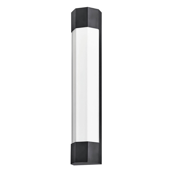 Elstead Facet  LED Wandleuchte Mattes Schwarz IP44