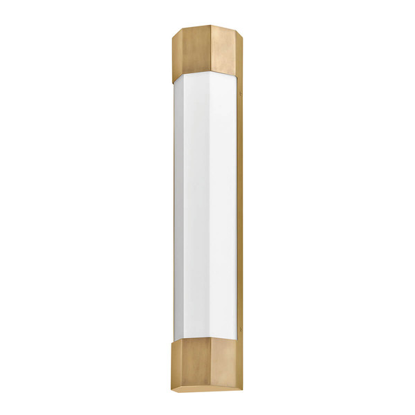 Elstead Facet  LED Wandleuchte Heritage Messing IP44