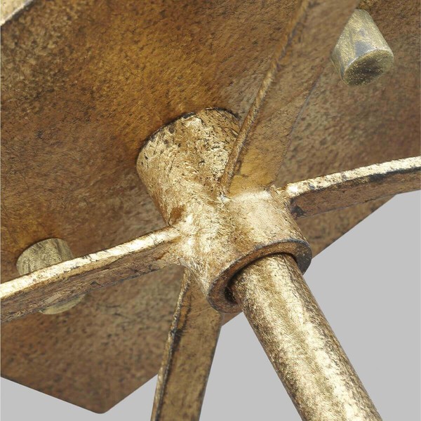 Elstead Thayer Deckenleuchte E14 4-fach Antike Vergoldung