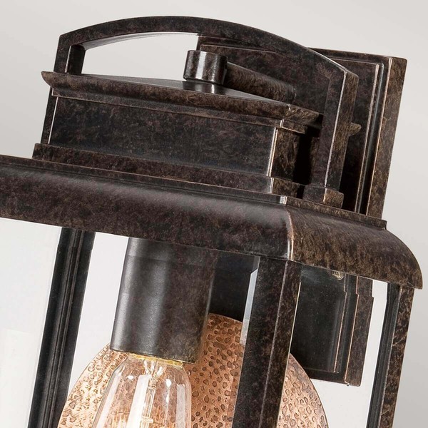 Elstead Byron Außen-Wandleuchte E27 37cm Kaiserliche Bronze IP44