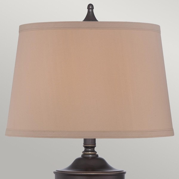 Elstead Dennison Tischleuchte E27 Palladianische Bronze