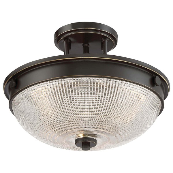 Elstead Mantle Deckenleuchte E27 2-fach Palladianische Bronze