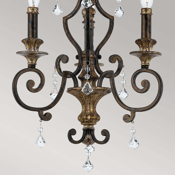 Elstead Marquette Kronleuchter E14 3-fach 61cm Erbstück
