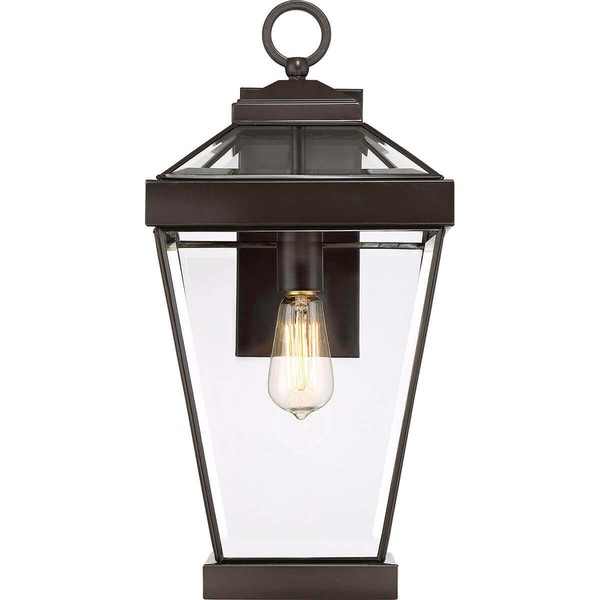 Elstead Ravine Außen-Wandleuchte E27 51cm Westliche Bronze IP44