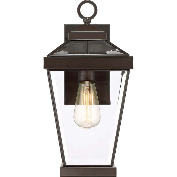 Elstead Ravine Außen-Wandleuchte E27 41cm Westliche Bronze IP44