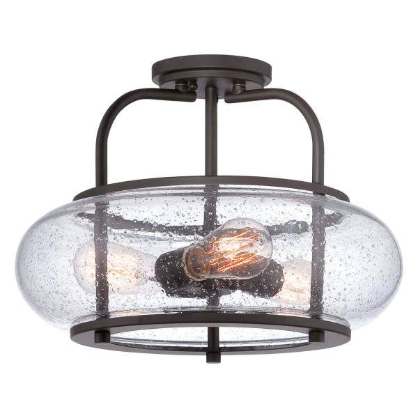Elstead Trilogy Deckenleuchte E27 3-fach Alte Bronze