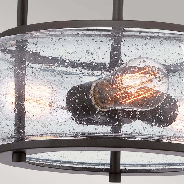 Elstead Trilogy Deckenleuchte E27 3-fach Alte Bronze