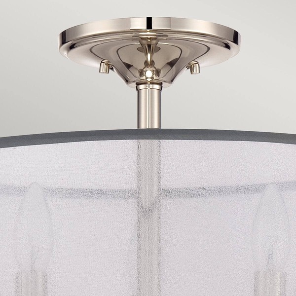 Elstead Whitney Deckenleuchte E14 3-fach Imperial Silber