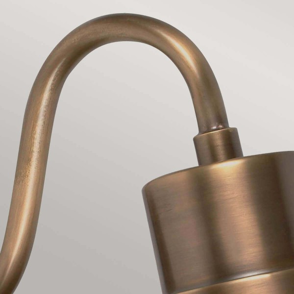 Elstead Sheldon Außen-Wandleuchte E27 Gealtertes Messing IP44