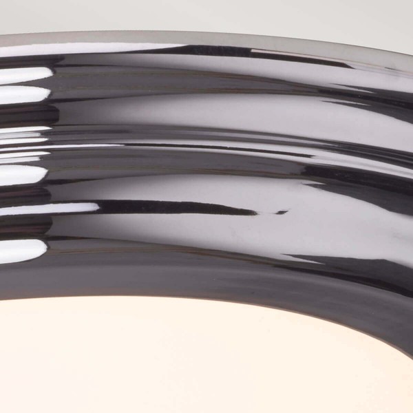 Elstead Welland LED Deckenleuchte 4cm Poliertes Chrom IP54