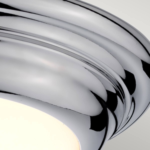 Elstead Welland LED Deckenleuchte 5cm Poliertes Chrom