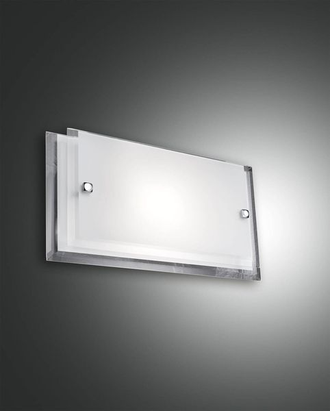 Fabas Luce Wandleuchte Maggie E27 180x90mm Weiß