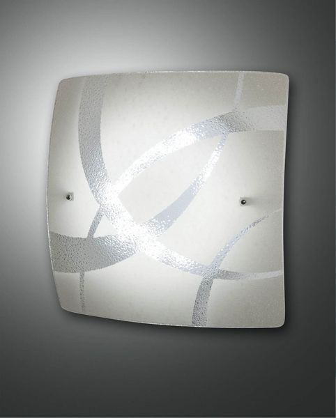 Fabas Luce LED Deckenleuchte Kymi 300x300mm 12W Neutralweiß Weiß