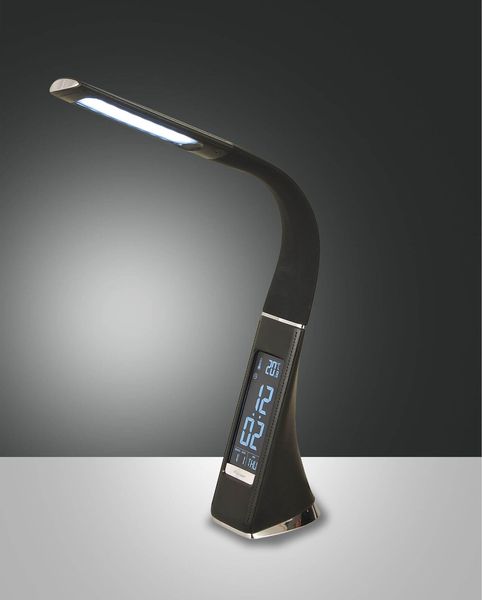 Fabas Luce LED Tischleuchte Trani 500x290mm 5W Tageslichtweiß Schwarz dimmbar