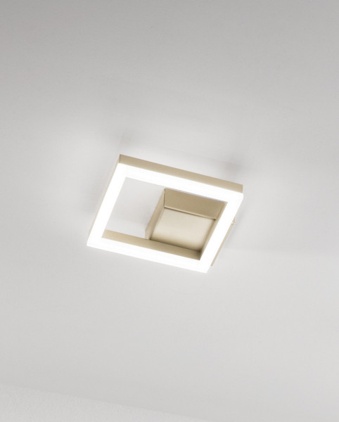 Fabas Luce Bard LED Wandleuchte 11W dimmbar warmweiß Gold edelmatt 3394-24-225
