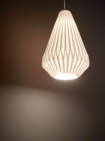 Fabas Luce Pendelleuchte Vigor E27 Ø220mm Weiß