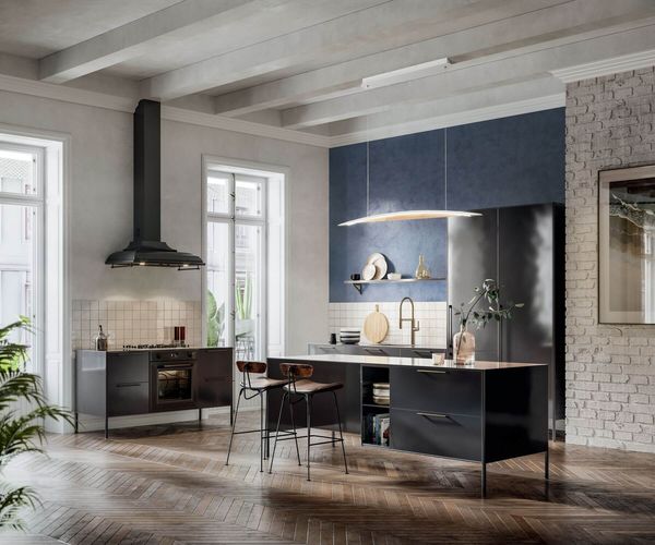 Fabas Luce LED Pendelleuchte Cordoba 2000x32mm 36W Warmweiß Weiß dimmbar