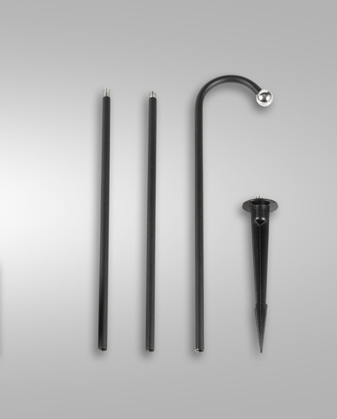 Fabas Luce Armanda LED Spot - Set inkl. Erdspieß / Akku 3W  dimmbar warmweiß Schwarz 3742-72-101