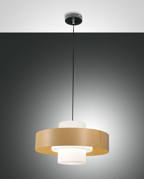 Fabas Luce Loto E27 Pendelleuchte Sandfarben 3750-40-355