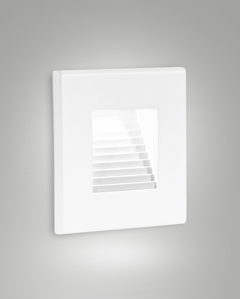 Fabas Luce SWAY WHITE LED Stufenbeleuchtung 3W warmweiß Weiss 6574-02-254