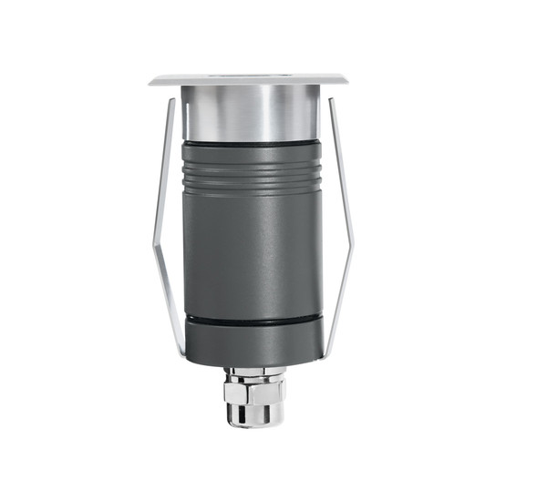 Fabas Luce NAIRE 2 SILVER LED Außeneinbauleuchte 3W warmweiß Edelstahl 6904-02-314