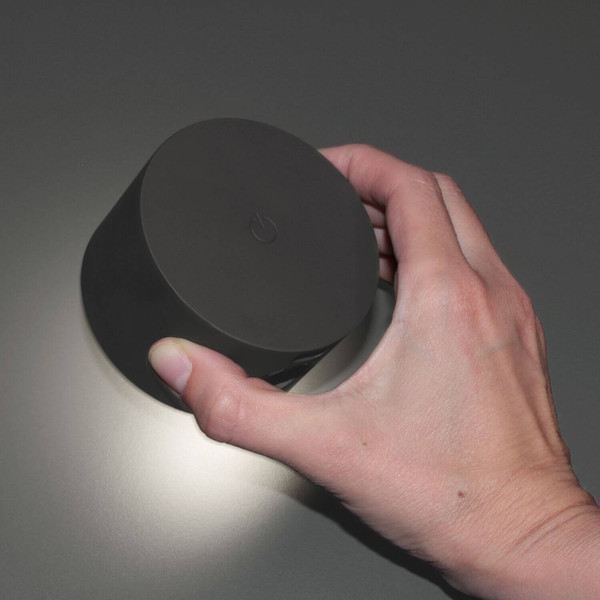 FHL Magnetic LED Wandleuchte 2W dimmbar Akku CCT einstellbare Lichtfarbe schwarz 830048