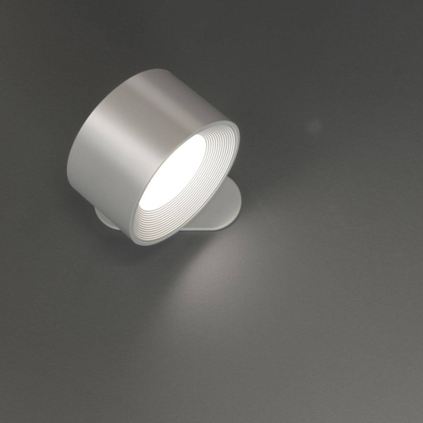 FHL Magnetic LED Wandleuchte 2W dimmbar Akku CCT einstellbare Lichtfarbe silberfarben 830052