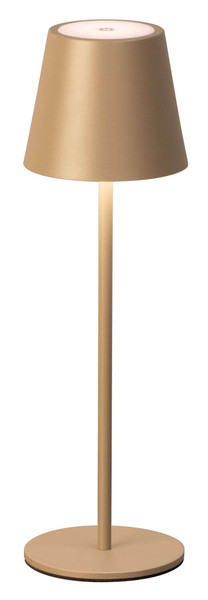 FHL Viletto LED Tischleuchte 2W dimmbar Akku warmweiss grau-braun 850404