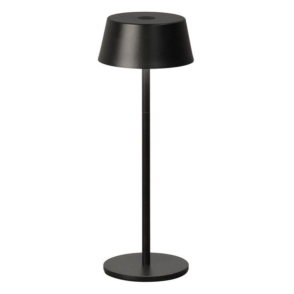 FHL Verona LED Tischleuchte 1,5W dimmbar Akku warmweiss sandschwarz 850474