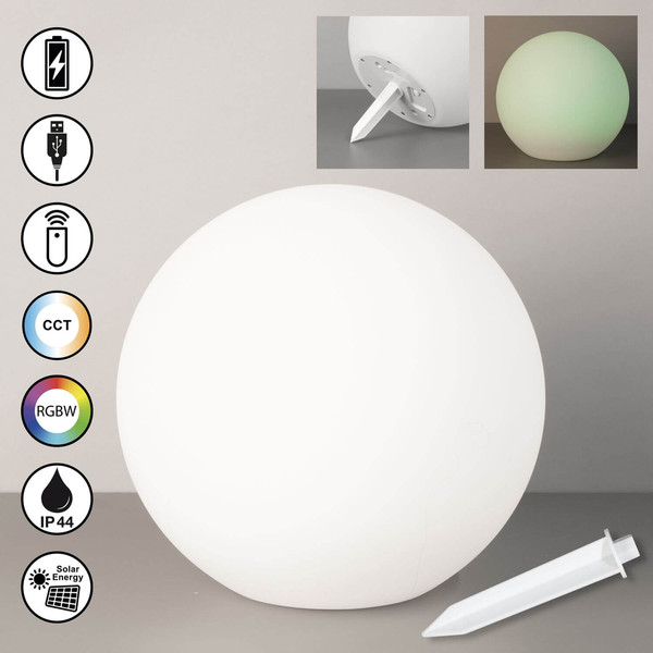 FHL Dabus LED Aussenleuchte 0,1W dimmbar Akku warmweiss weiß 850476
