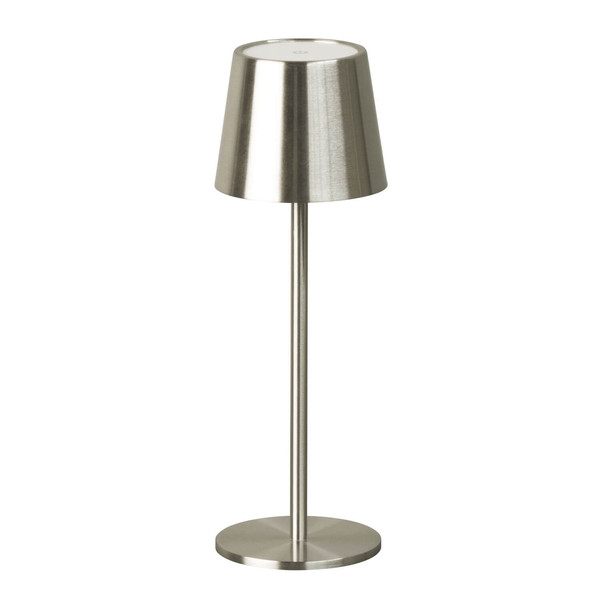 FHL Roxi LED Tischleuchte 1,5W dimmbar Akku CCT einstellbare Lichtfarbe nickelfarben 850501