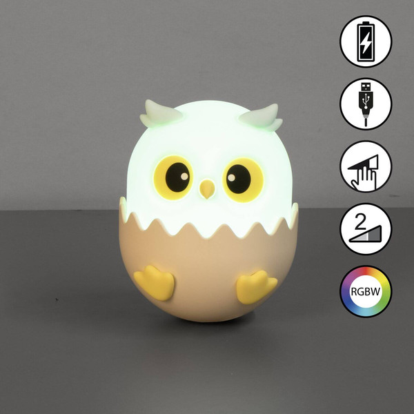 FHL Ella LED Tischleuchte 0,4W dimmbar Akku CCT einstellbare Lichtfarbe blau 850860