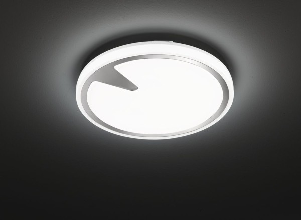Fischer & Honsel T-Eric LED Smarte Deckenleuchte 32,6W Tunable white steuerbar dimmbar weiß + Fernbedienung 20754