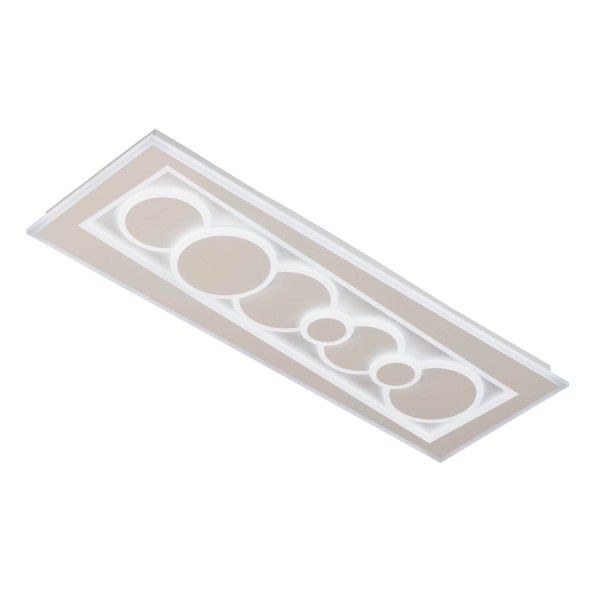 Fischer & Honsel Ratio LED Wandleuchte 41,3W Tunable white steuerbar dimmbar Acryl weiß + Fernbedienung 21413
