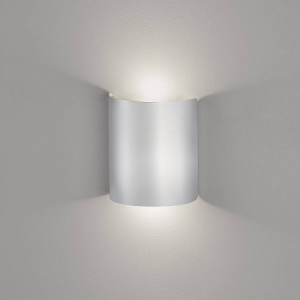Fischer & Honsel Halv LED Wandleuchte 2-fach 7,1W warmweiss silber 30515