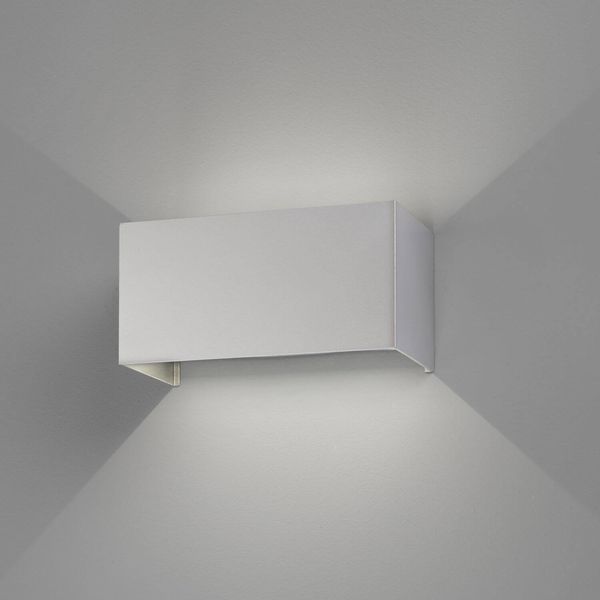 Fischer & Honsel Wallo LED Wandleuchte 4-fach 11,2W warmweiss silber IP44 30518