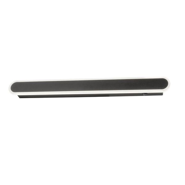 Fischer & Honsel Stretto LED Wandleuchte 15,3W warmweiss schaltbar Acryl sandschwarz 30554