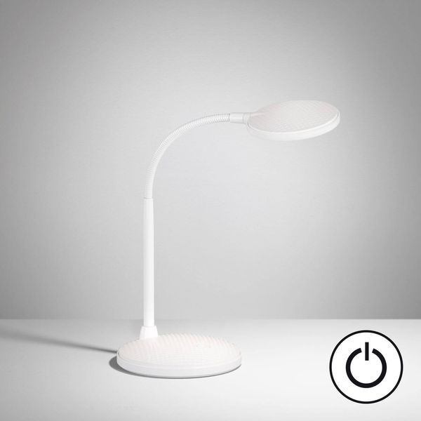 Fischer & Honsel Work LED Tischleuchte 4,3W warmweiss weiß 50744