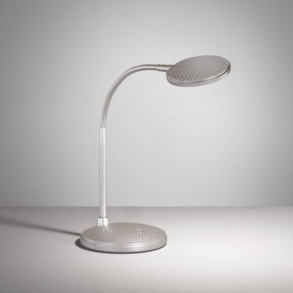 Fischer & Honsel Work LED Tischleuchte 4,3W warmweiss silber 50745
