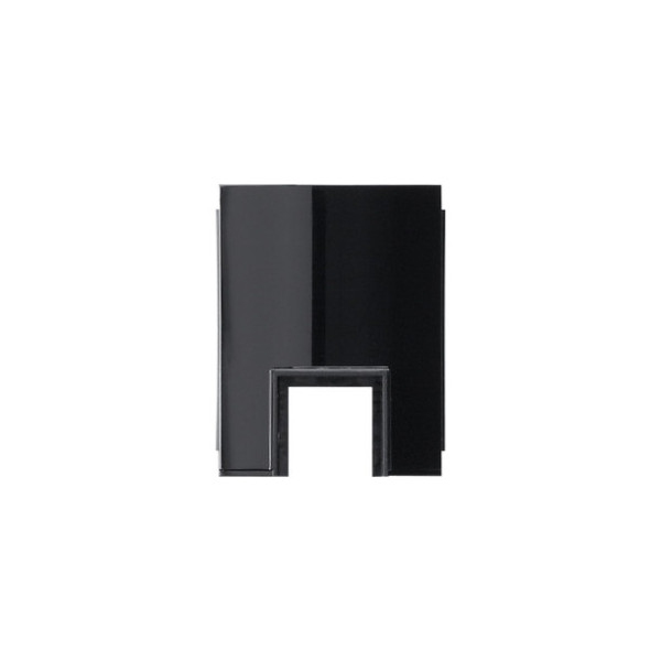 Gira 0008055 Adapter Leitungseinführung Kanal 15 x 15 mm Gira Studio Schwarz