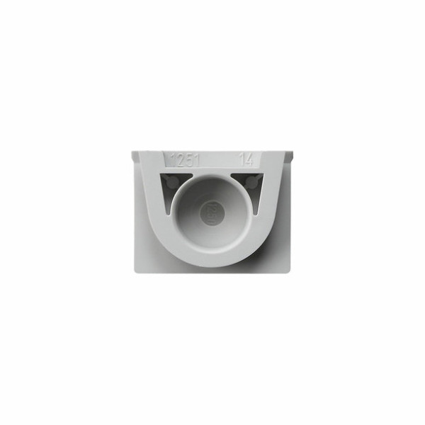 Gira 000930 Adapter Leitungseinführung 1-fach geschlossen WG AP Grau