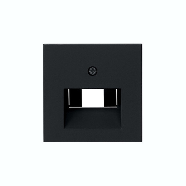 Gira 0270005 Abdeckung UAE/IAE + Netzwerk System 55 Schwarz m