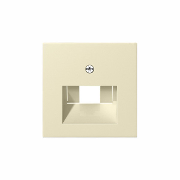 Gira 027001 Abdeckung UAE/IAE + Netzwerk System 55 Cremeweiß