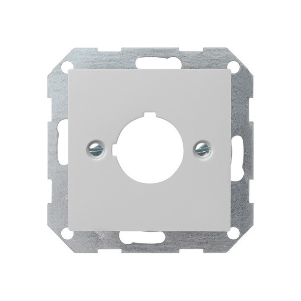 Gira 0272015 Abdeckung Tragring Geräte Ø 22,5 mm System 55 Grau m